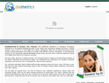 Tablet Screenshot of dialmetrics.com